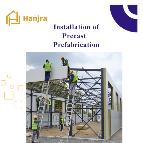 Prefabricated precast steel roofing | Pakistan| Hanjra Constructions