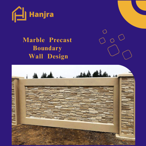 Marble precast boundary wall
