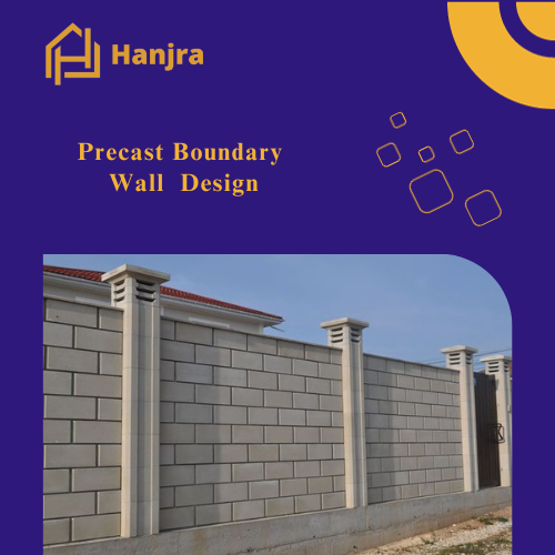 Decorated precast boundary wall projects in Pakistan
