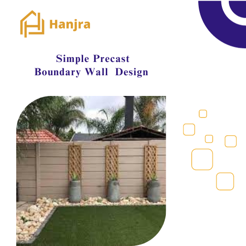 Design of precast boundary wall projects