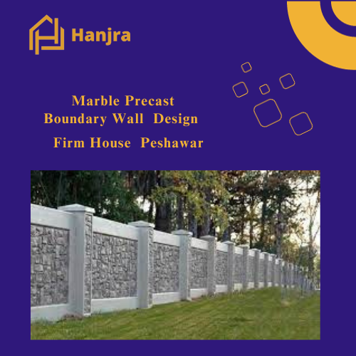 Precast boundary wall projects for farmhouse in Peshawar