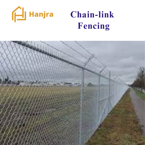 Chain link fencing | Mesh link fencing Pakistan| Hanjra Constructions