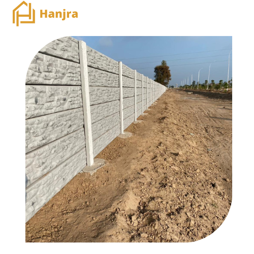 Precast marble boundary wall | Pakistan| Hanjra Constructions
