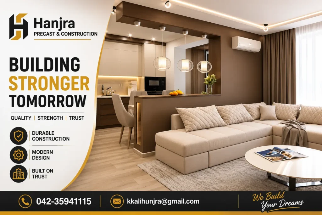 Trusted Construction Company in Faisalabad for residential and commercial projects